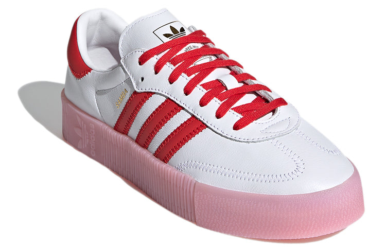 (WMNS) adidas Sambarose 'White Red' FX6269