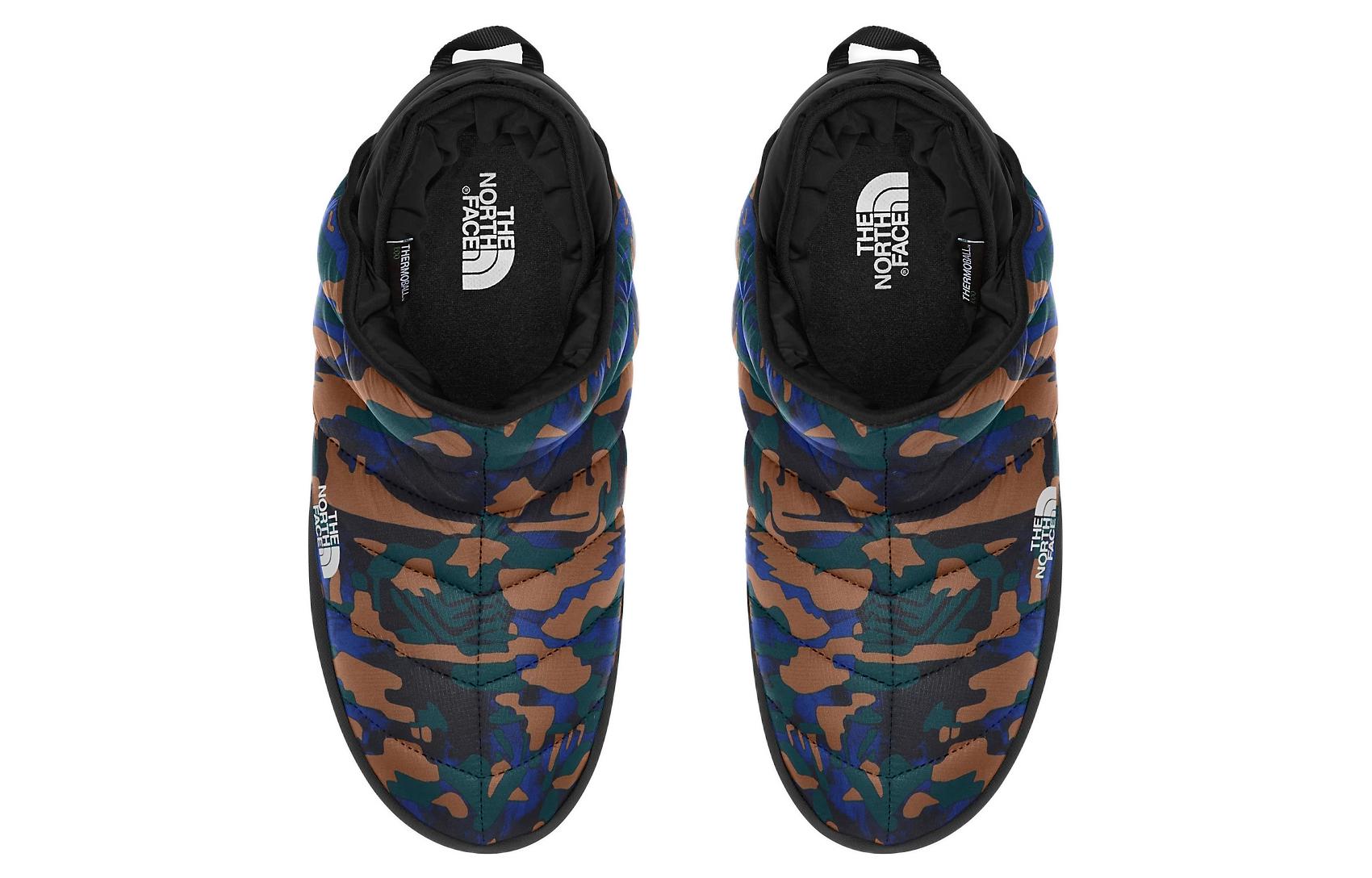THE NORTH FACE Thermoball Traction Booties 'Camo Blue Black' NF0A3MKH-9ZP