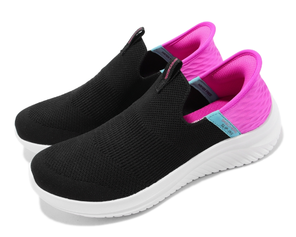 (GS) Skechers Ultra Flex 3.0 'Black Pink' 303800-LBKPK