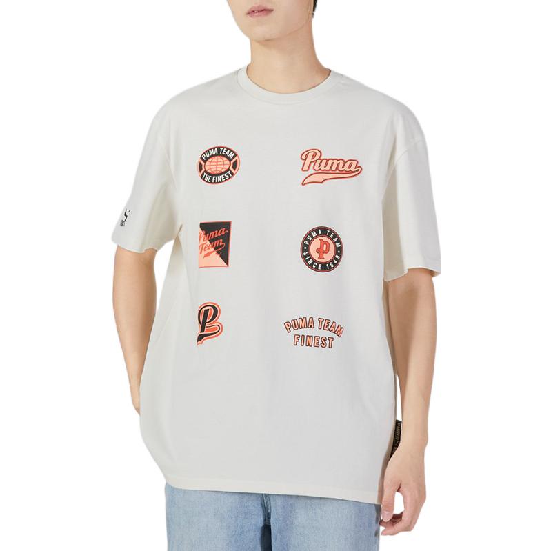 PUMA Team Statement Short Sleeve 'White' 536921-65