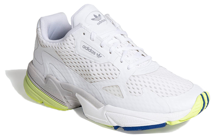 (WMNS) adidas Falcon 'White Blue Green' FV1133