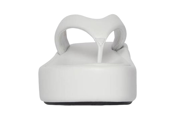 (WMNS) Balenciaga Rise Thong Sandals 'White' 693549WBDA19010