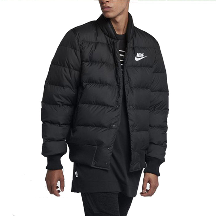 Men's Nike Stay Warm Sports Down Jacket Black 928820-010
