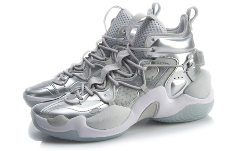 Li-Ning Power 6 Premium Hi 'Silver Grey' ABAQ011-5