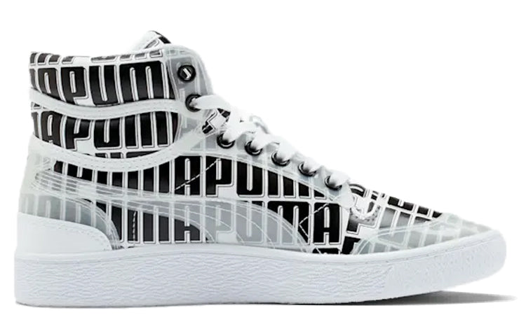 (WMNS) PUMA Ralph Sampson Mid OG 'Logo Print' 371813-01