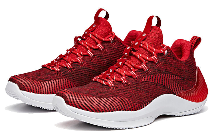 ANTA Low Top Basketball Shoes 'Red White' 11941304L-6