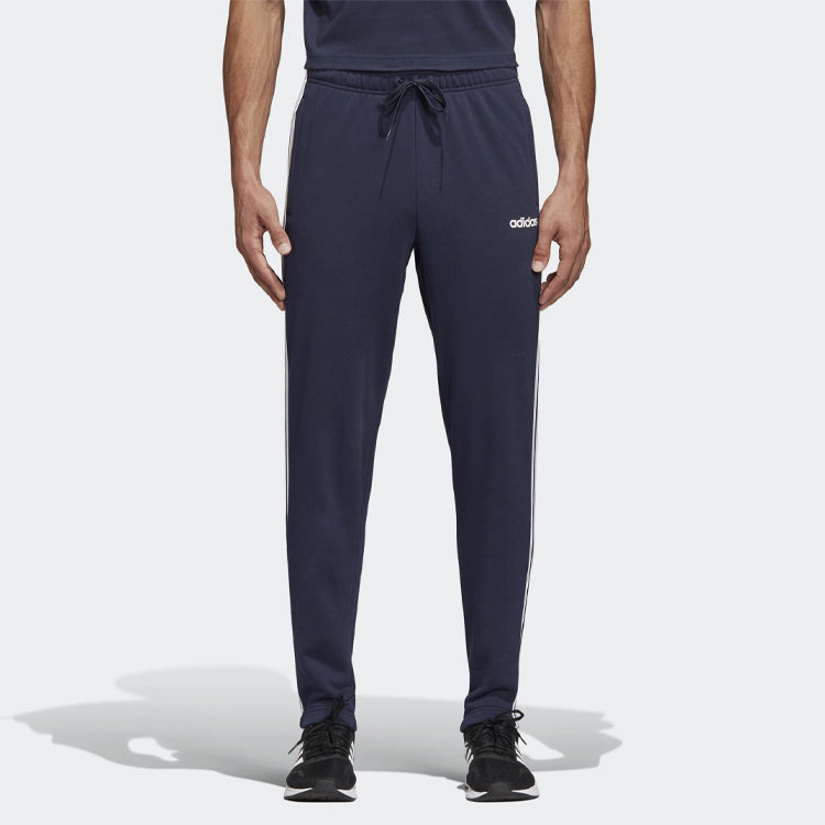 adidas Sports Knit Long Pants Blue White DU0460
