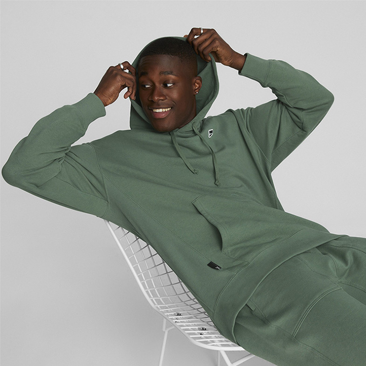 PUMA Downtown Hoodie 'Green' 537750-25