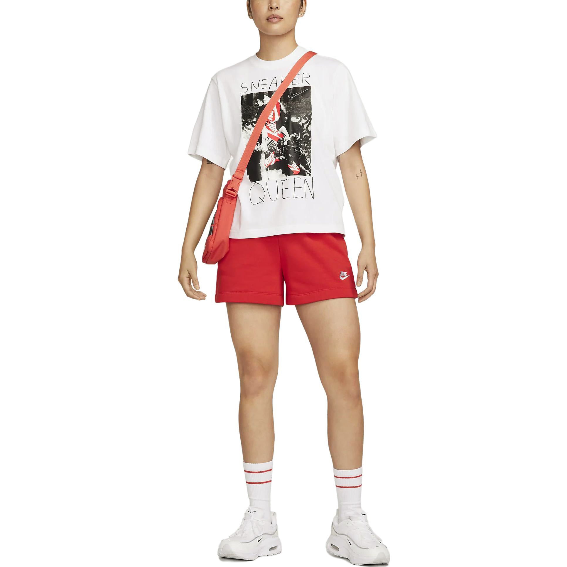 (WMNS) Nike Sneaker Queen T-Shirt 'White' FD2532-100