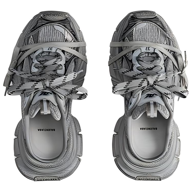 (WMNS) Balenciaga 3XL Mules 'Grey Mesh and Polyurethane' 742682W3XL11210