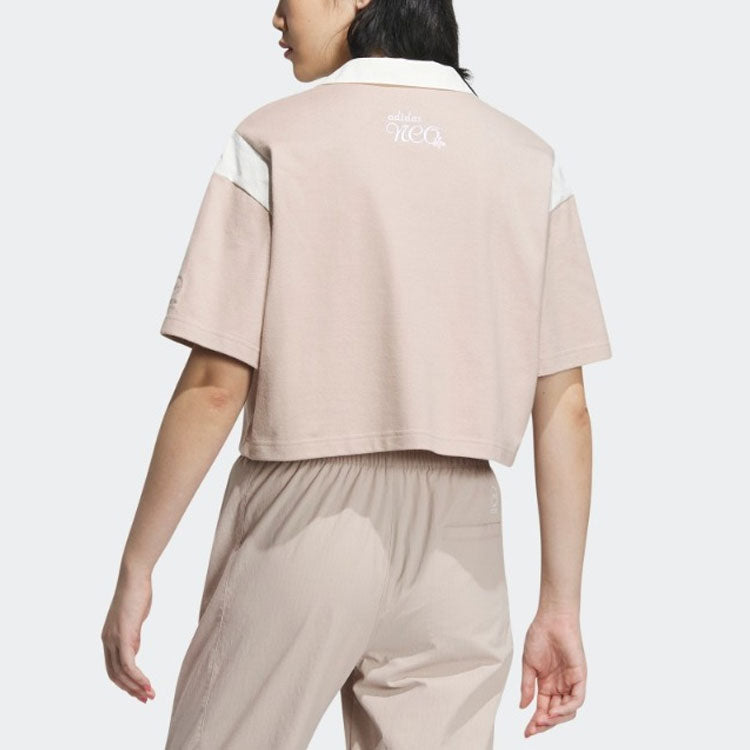 (WMNS) adidas Neo WD T-Shirt 'Pink' IK6080