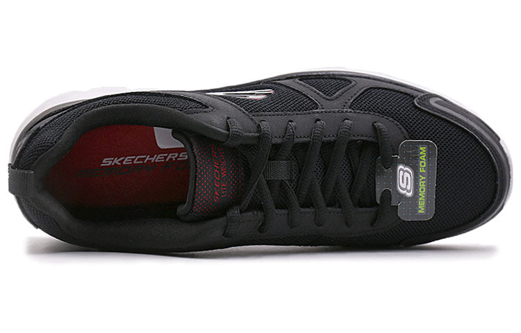 Skechers Track Low-Top Running Shoes Black 52631-BKRD