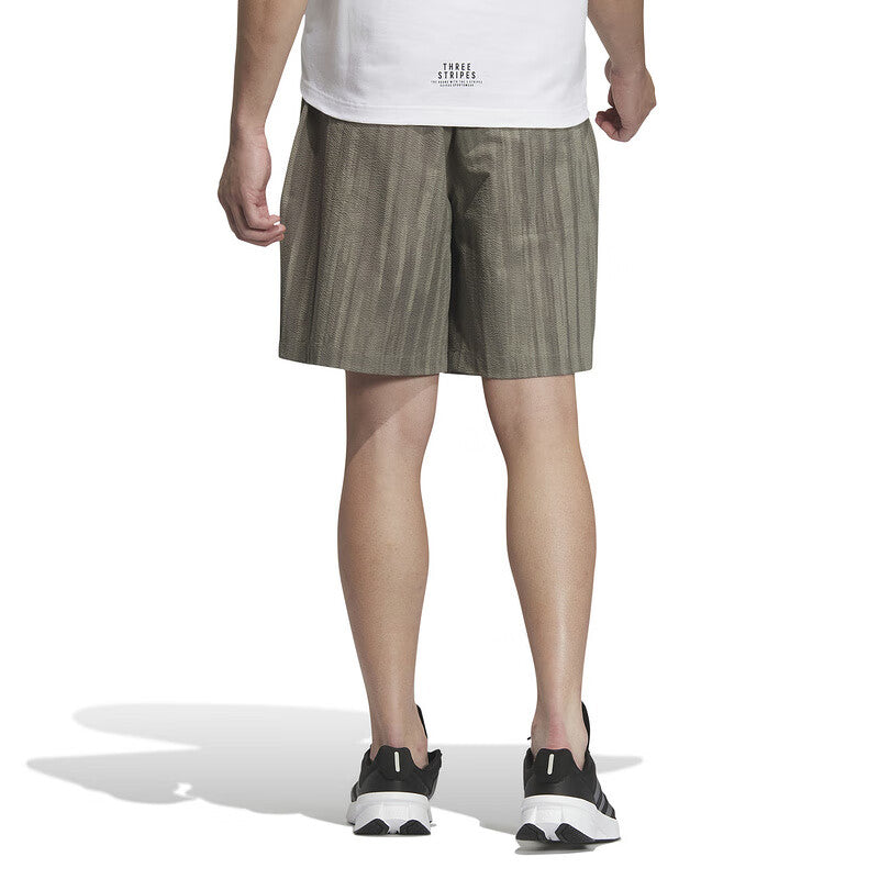 adidas WUJI Seersucker Shorts Asia Sizing 'Green' IX4298