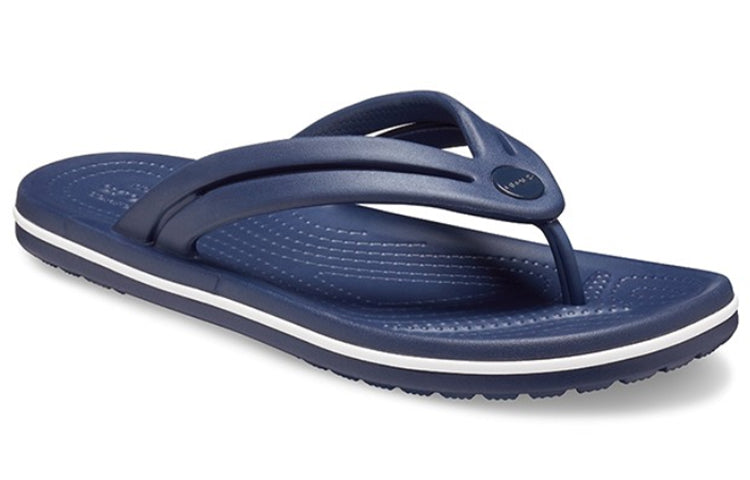 (WMNS) Crocs Crocband Flip-Flops 'Dark Blue' 206100-410