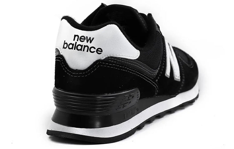 New Balance 574 Series Low Tops Casual Black White ML574EW2