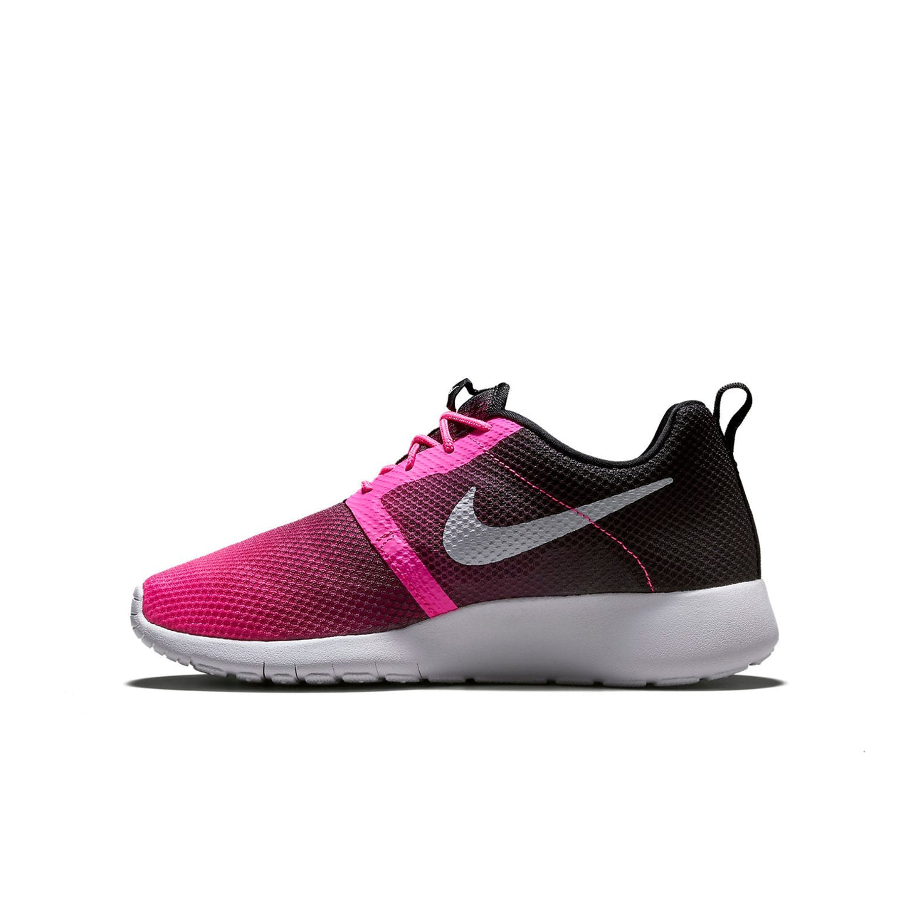 (GS) Nike Rosherun Flight Weight 'Black Pink' 705486-600