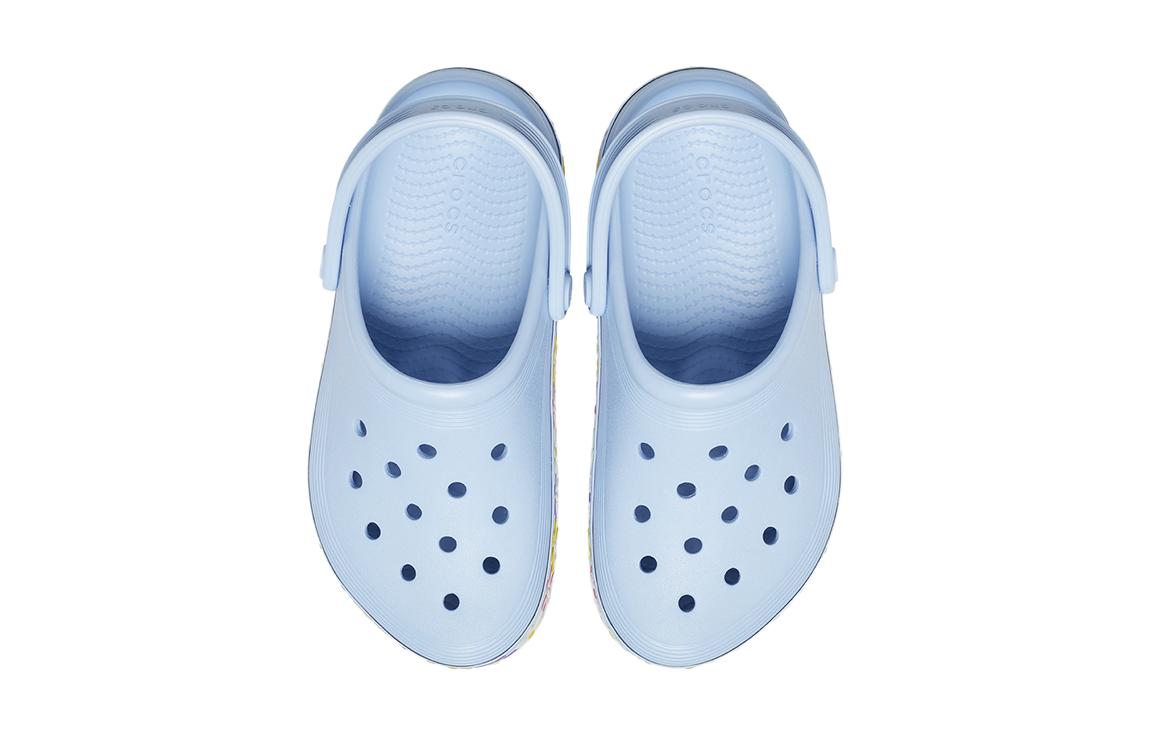 (GS) Crocs Baya Band Charm Band Clogs 'Blue Multi' 209067-4NS