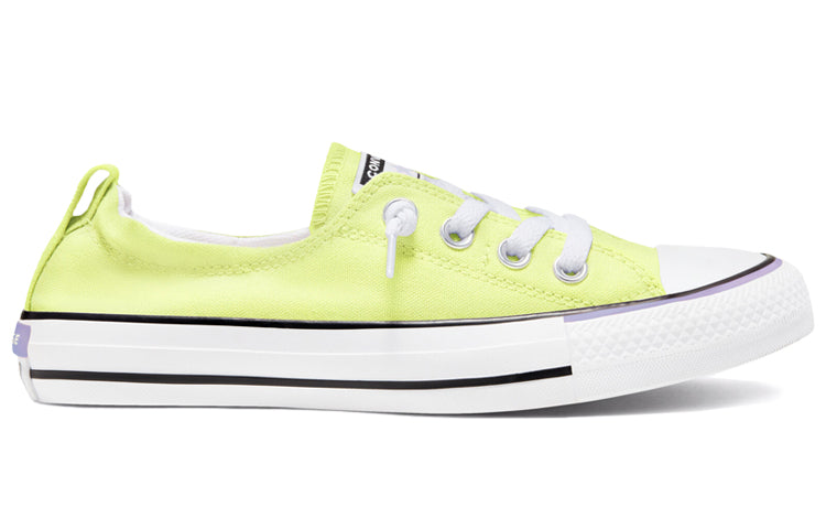 (WMNS) Converse Chuck Taylor All Star Shoreline Slip-On Fluorescence Yellow Sneakers 567732F