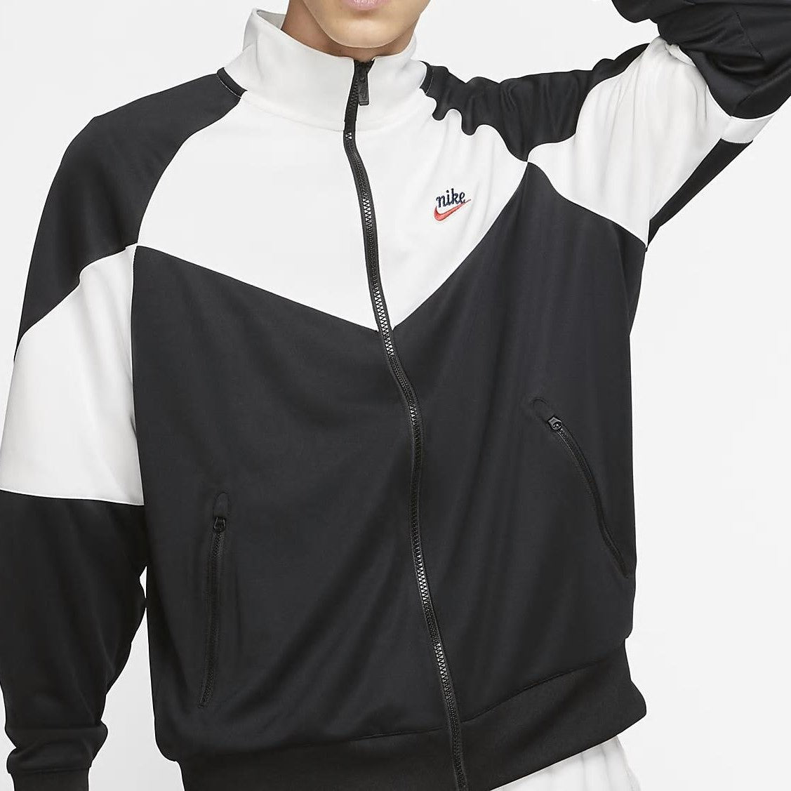 Nike Windrunner Sports Jacket Splicing Logo Casual Black BV2626-010