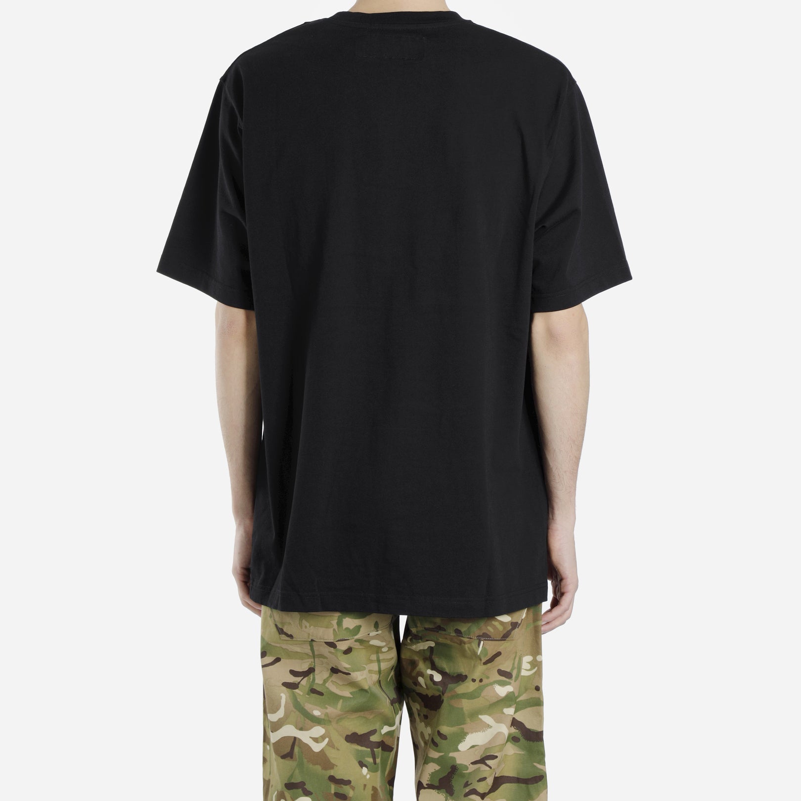 HERON PRESTON Short Sleeve Unisex Black HMAA001S186320281088
