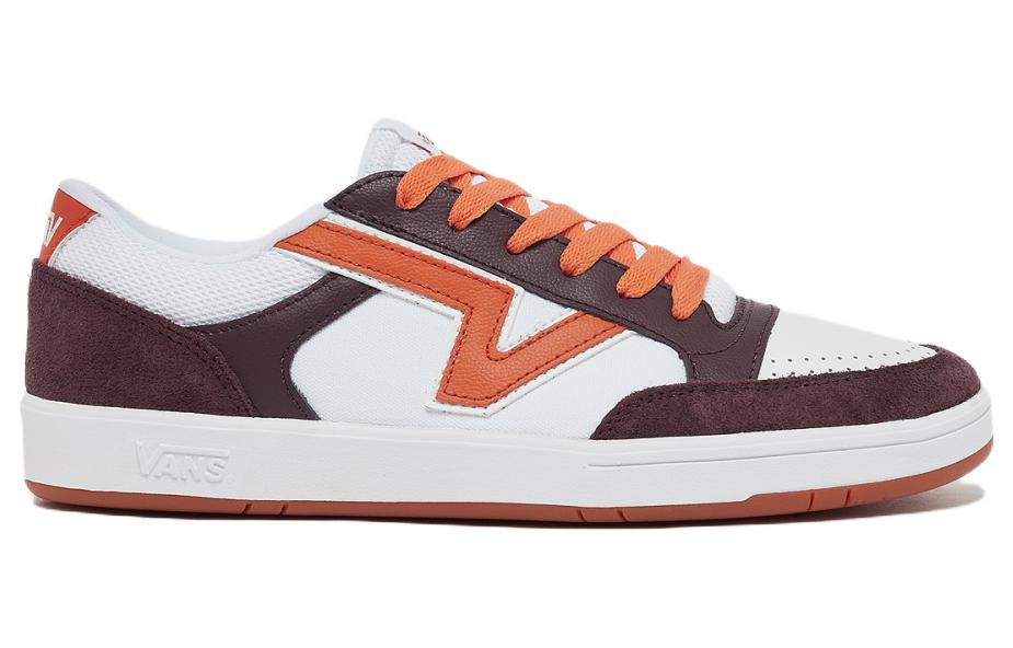 Vans Lowland CC New Varsity Shoes 'White Deep Burgundy' VN0A4TZY4LX