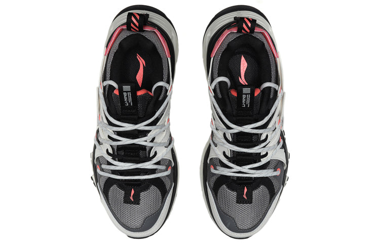 (WMNS) Li-Ning Wings 'Gray White Black' ARLQ044-3