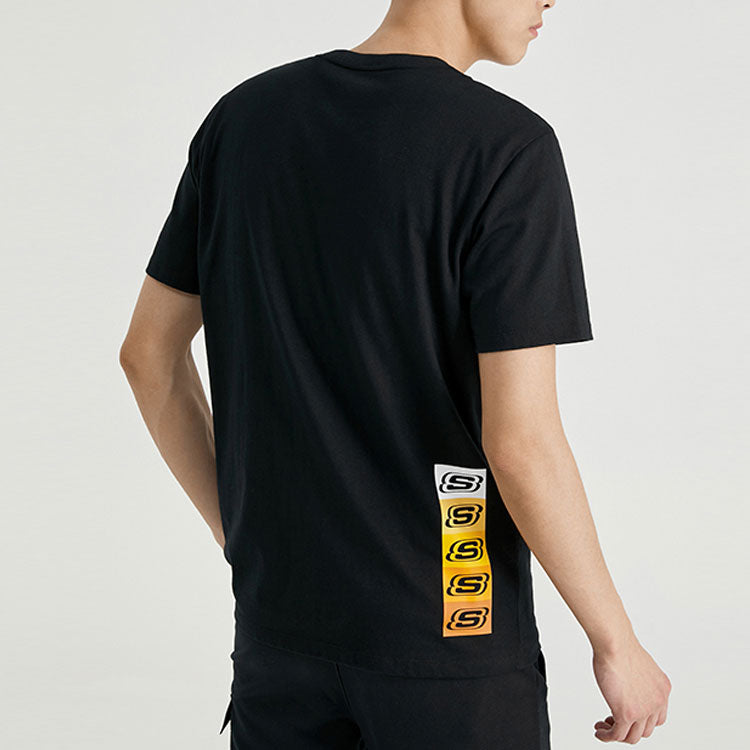 Skechers Knit Short Sleeve Sports Tee 'Multi-Color' L220M165