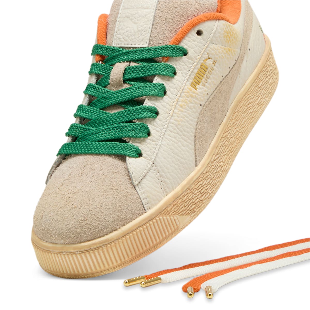PUMA x Anwar Carrots Suede XL 'Warm White' 398801-01