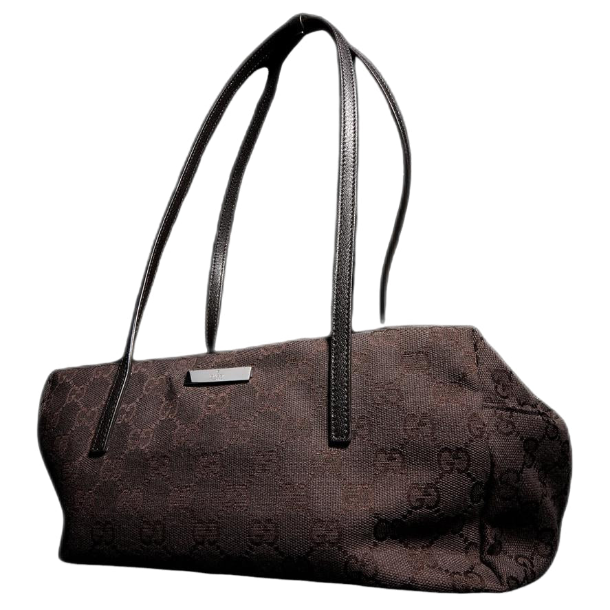 (WMNS) Gucci Melrose Medium Boston Bag 'Dark Brown' 875228-FAF7X-2543