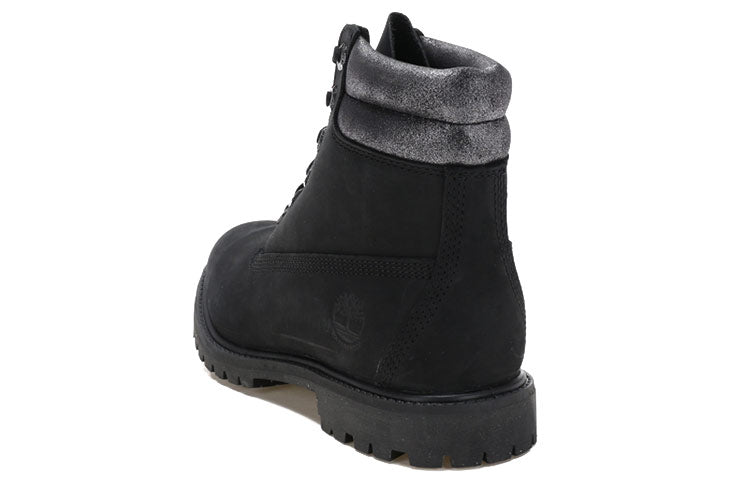 Timberland 6 Inch Waterville Double Collar Boots 'Black' A1QT1