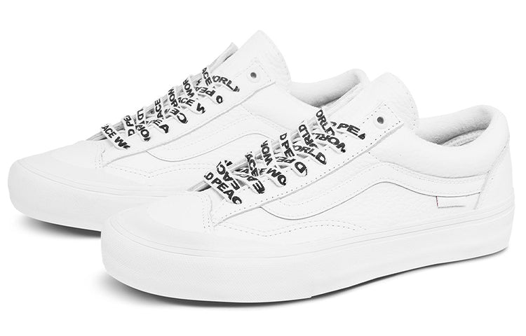 Vans Style 36 Pro World Peace White VN0A4U3F03S