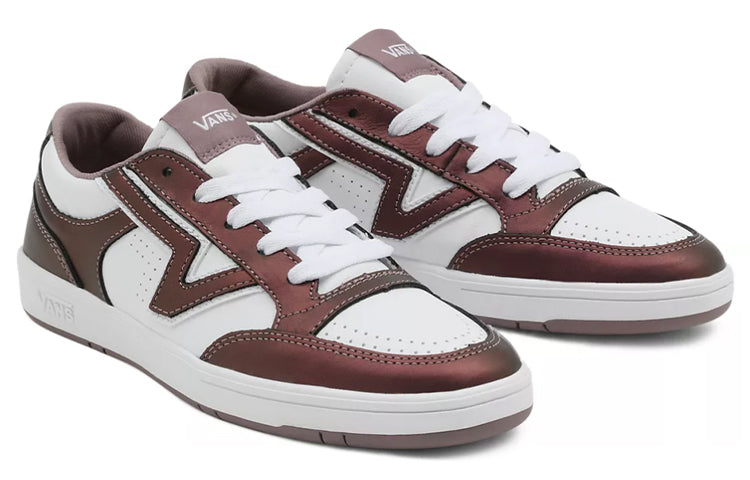 Vans Mystic Metallic Lowland Comfycush 'White Red' VN0A4TZY8W8