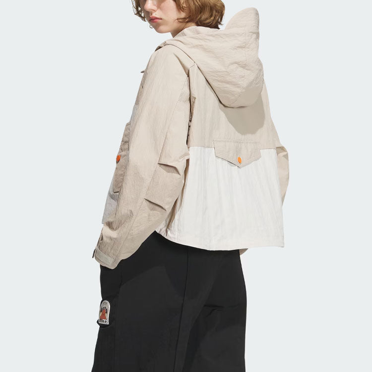 (WMNS) adidas Originals Adventure Jacket 'Beige White' IU4817