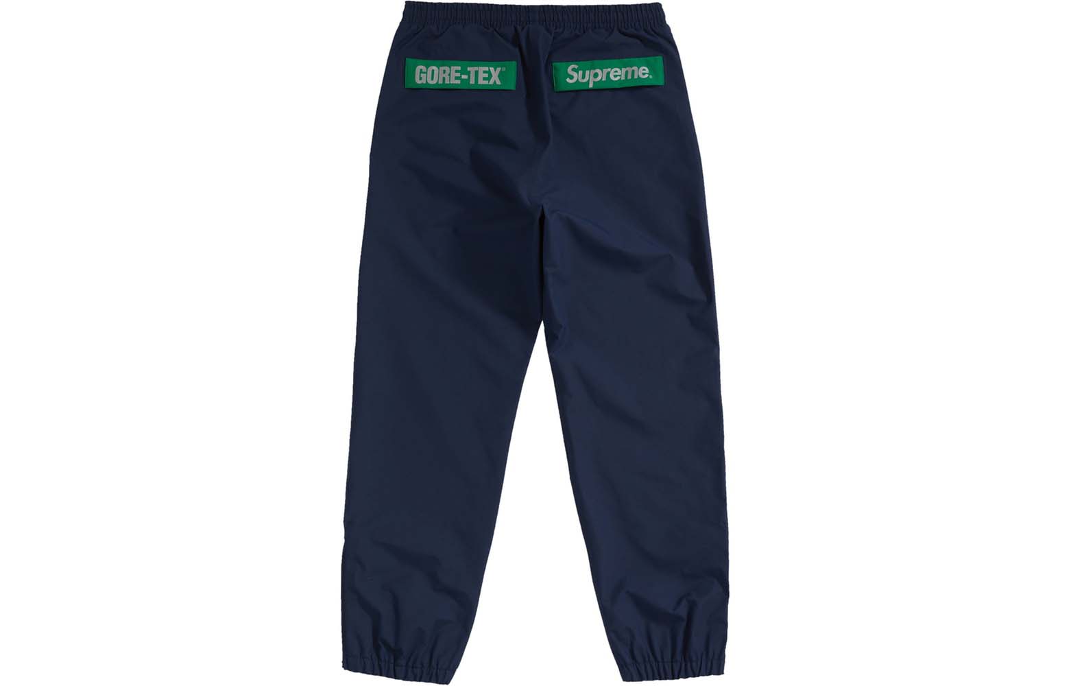 Supreme FW18 GORE-TEX Pant Navy Solid Color Casual Pants Navy Blue SUP-FW18-586