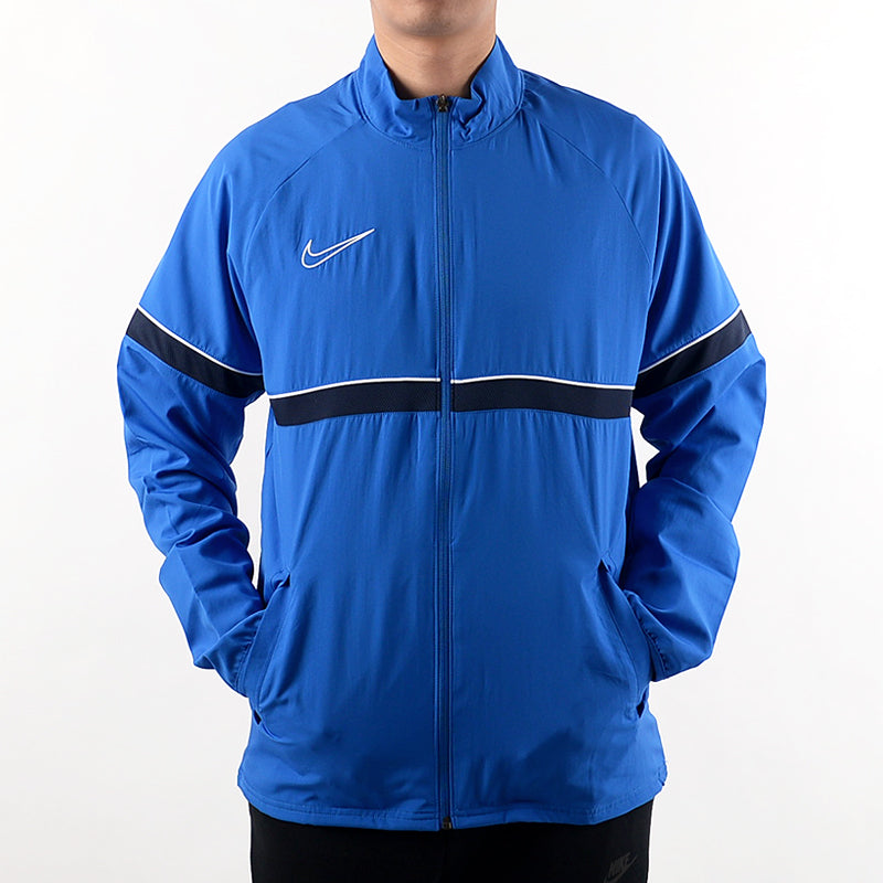 Nike MENS Football Tat Casual Sports Jacket Blue CW6118-463