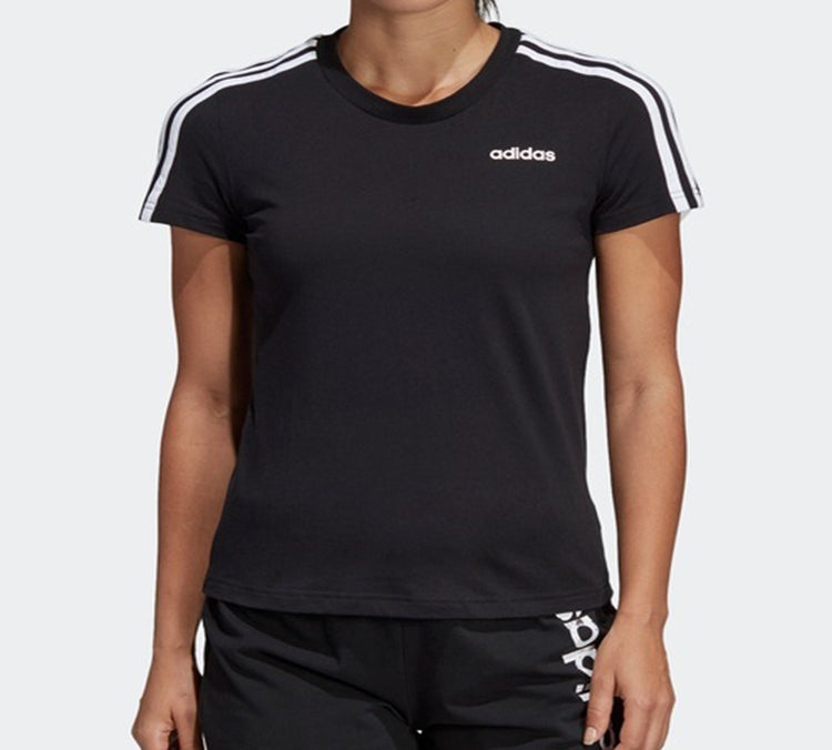 (WMNS) adidas SportsLooseShort-sleeveTee Black DP2362
