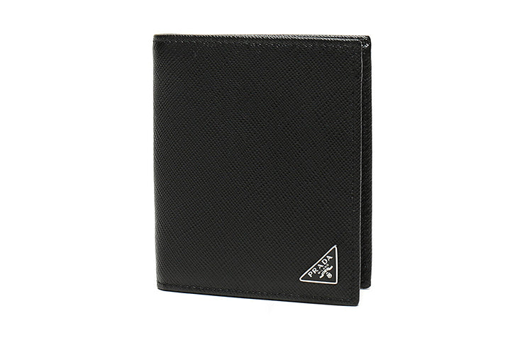 PRADA SS26 Saffiano Leather Wallet 'Black' 2MO004-QHH-F0002