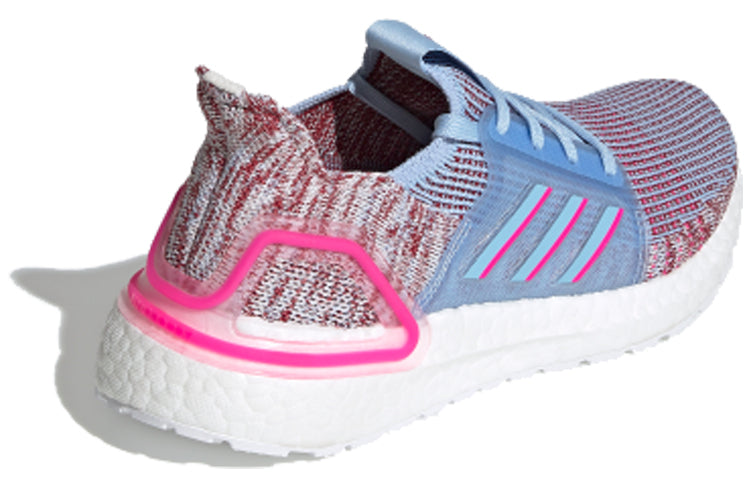 (GS) adidas Ultraboost 19 J 'Glow Blue Pink' EE6656