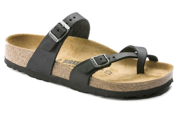 Birkenstock Mayari Natural Leather Oiled 'Black' 0171481