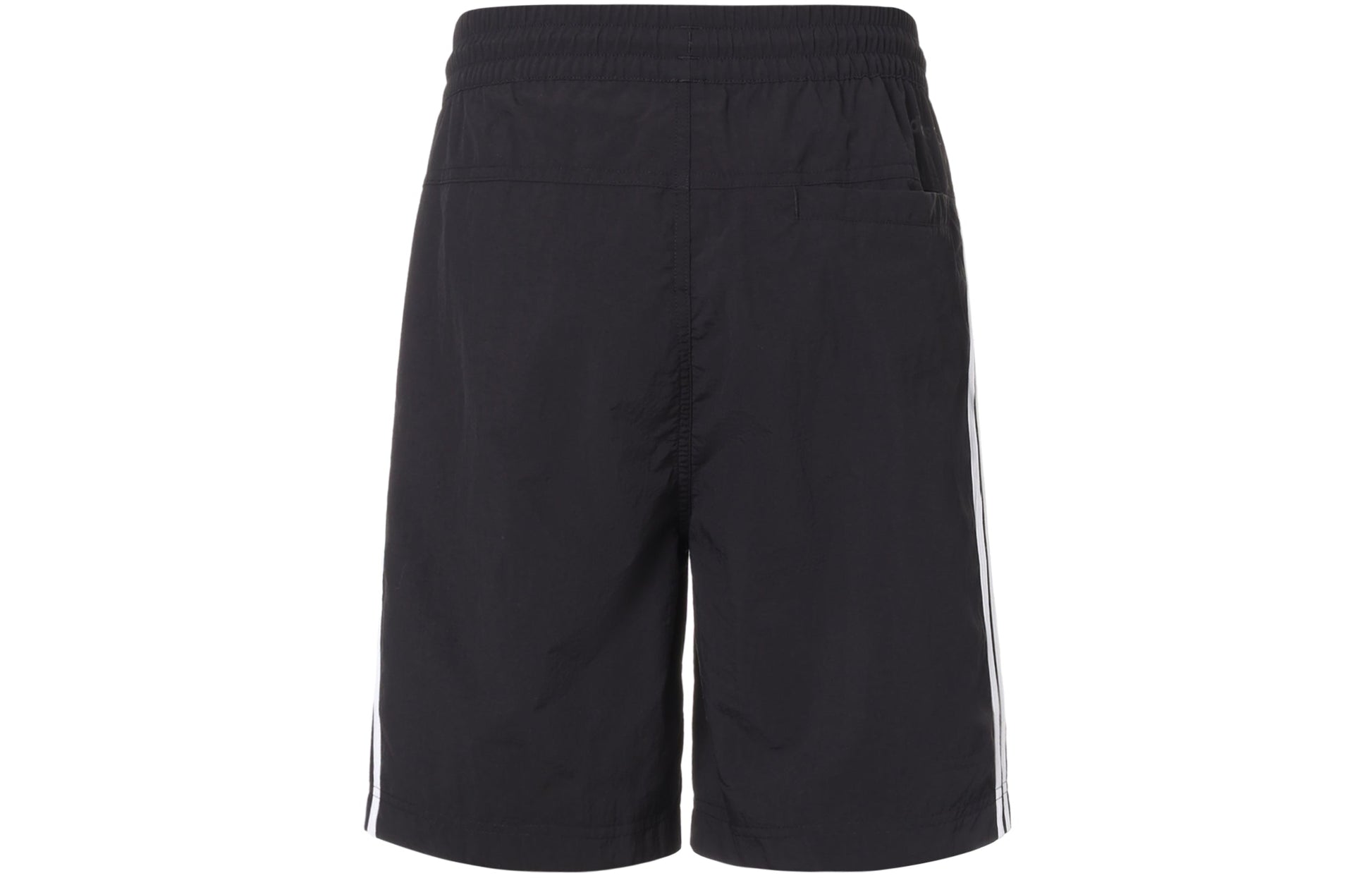 adidas neo M Smly Shorts Smiling Face Printing Stripe Sports Black GP5786