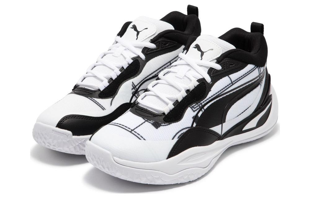 PUMA Playmaker Pro Courtside 'Black White' 378324-01