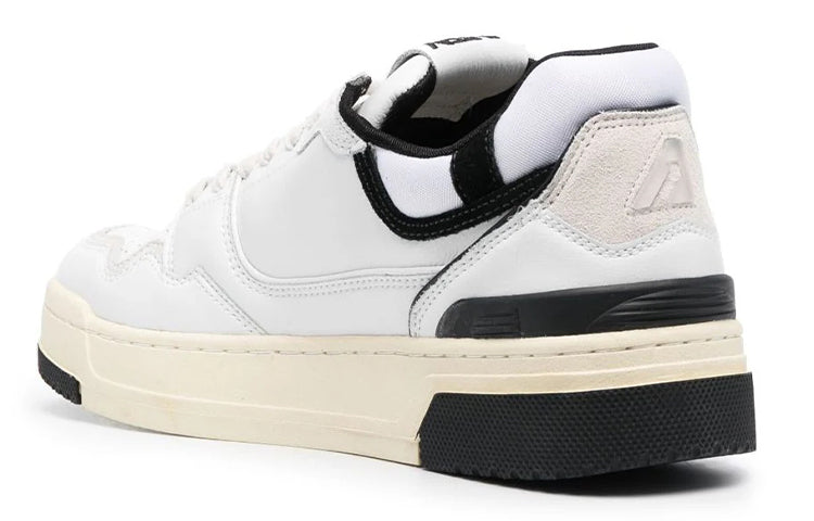 Autry CLC Leather Sneakers 'White Black' ROLM-MM04