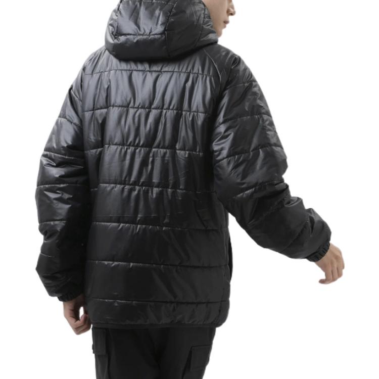 New Balance Athletics Winterized Short Synthetic Puffer Asia Sizing 'Black' MJ13513-BK