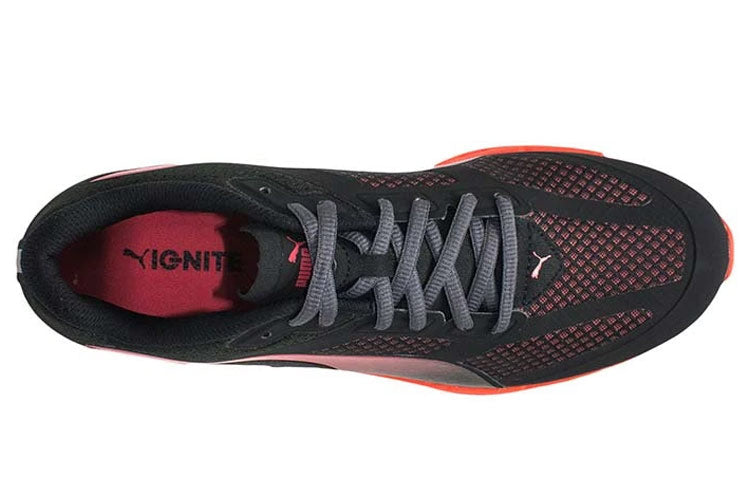 (WMNS) PUMA Ignite Mesh 'Black Orange' 188585-01