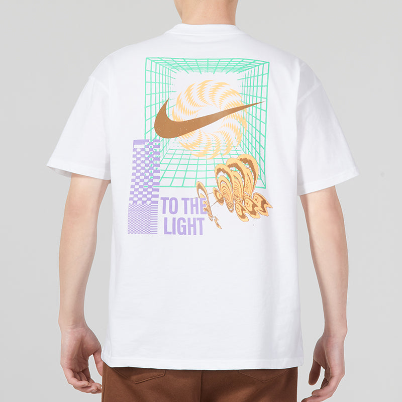 Nike Behind Graffiti T-Shirt 'White' FB9787-100