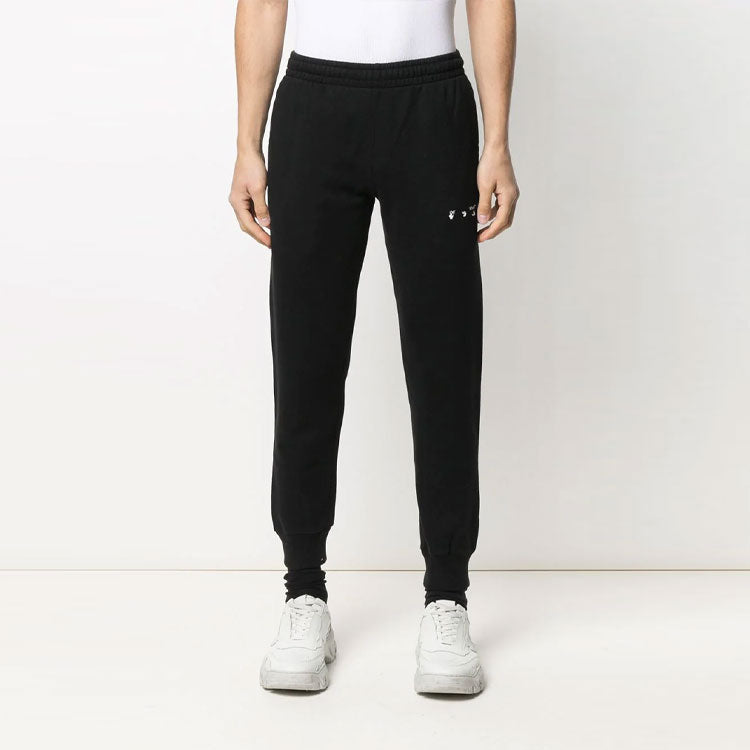 Off-White Men s SS21 Caravaggio Sports Pants Black OMCH035R21FLE0031025