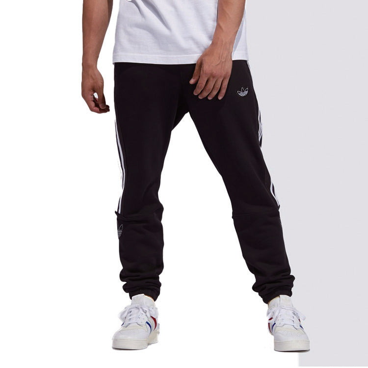 adidas Originals Outline Trefoil Joggers 'Black' ED4692