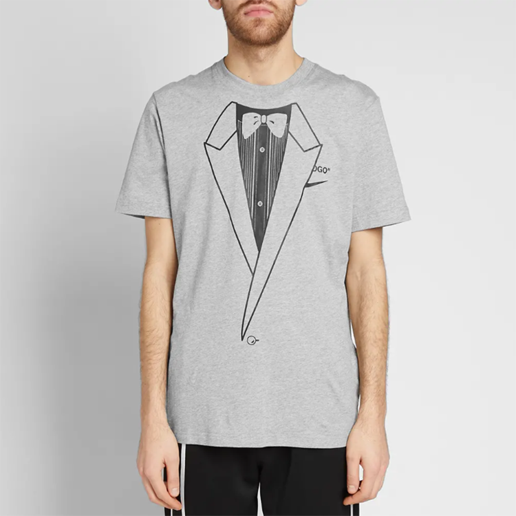 Nike x Off-White NRG A6 T-Shirt 'Ash Grey' BQ0827-063