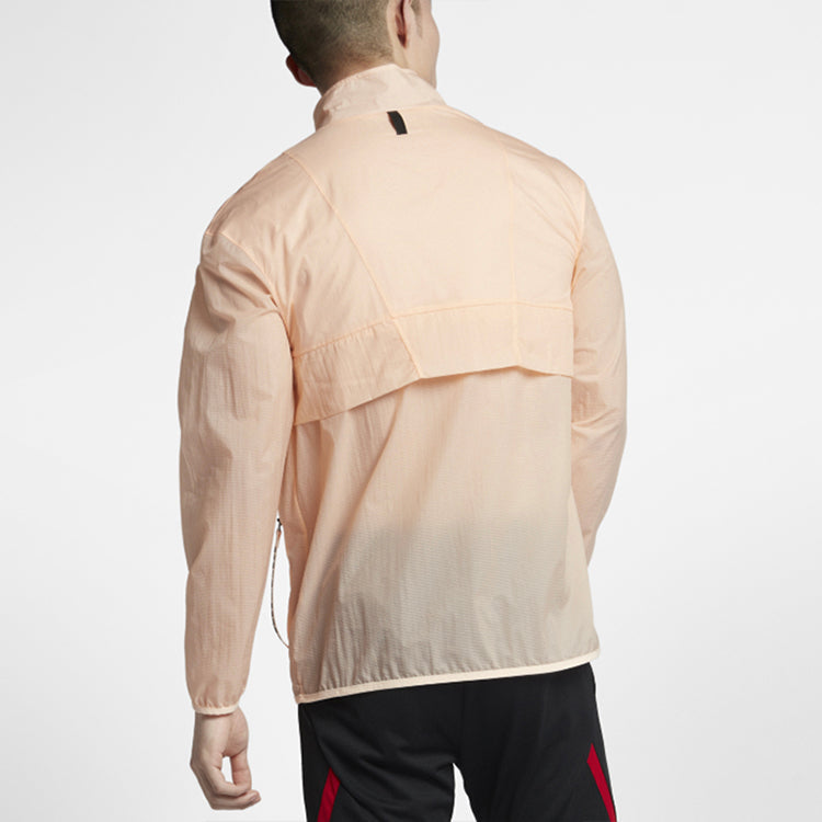 Men's Air Jordan Zipper Sports Pink Jacket AJ1070-814