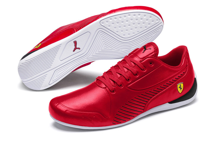 PUMA Ferrari Drift Cat 7s Ultra Herren Low Top Running Shoes Red/White 306424-03